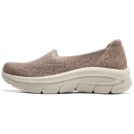Skechers Modern DLux Kangast Mugavad Lihtsad P&otilde;rutust Summutavad Vastupidavad Hingavad Kerged Tagasil&ouml;&ouml;giga Madalad Vabaaja Jalan&otilde;ud Naiste toss 158853-MOC 38 gray
