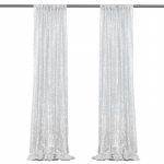 2 tk 61 cm * 243 cm litrid kardinad pulmadeks s&uuml;nnip&auml;evaks Halloweeni peo kaunistamiseks otsepildistamine h&otilde;be