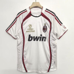 AC retro s&auml;rk klassikaline nostalgiline koopia jalgpallis&auml;rk Kaka Maldini l&uuml;hikeste varrukatega &uuml;laosa treeningvorm S white