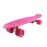 Penny Board V&auml;rviline Rula Kerge 27-tolline Cruiser Algajatele, V&auml;litingimustesse, Pink W Pink Wheel