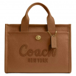 Coach Cargo 34 Logotr&uuml;kiga Nahast T&otilde;mblukuga K&auml;ekott Naiste T&otilde;mblukuga K&auml;ekotid Meepruun CAM75-B4T7J Basic Set (Bag+Dust Bag)