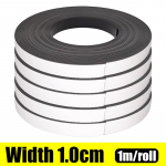 Isekleepuv magnetlint L&otilde;igatav kummist magnetlint k&uuml;lmkapi seinale DIY foto postri kinnitusteip Kodukontori hoiustust&ouml;&ouml;riist (as the picture,1M- (1 roll))