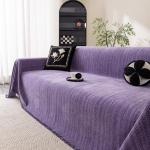 Kaasaegne &Scaron;enill Diivanikate T&auml;ielik Kaitse Libisemiskindel Kate Luksuslik Tekk Aastaringselt Kasutamiseks 180*130cm [single seat without armrest] gray
