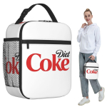 Coke Naljakas Armastaja Dieet Isoleeritud L&otilde;unakotiga Lastele Kooli Jahutuskott Termiline Toidukarp Kotti Lekkimiskindel L&otilde;unakarbid Mahuti One Size black
