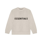 Fear Of God Essentials FW20 Tr&uuml;kitud &Uuml;mmarguse Kaelusega Kampsun Ameerika Raskekaaluline Kampsun Unisex Kampsun Sammalroheline 0192508520005245 XS gray