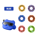 Laste binoklid 3D stereoskoopiline vaatur m&auml;nguasi 6 rulliga punane v&auml;rv Teaduslikud loomad Ookeani haridusvaatlusmasin M&auml;nguasjad Lastele blue