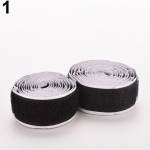 2 rulli/komplekt 3 jalga nailonist rihma konksu aasa isekleepuv tugev kleepuv kinnitusteip must