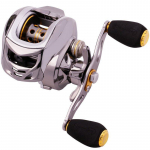 Kalastusrull Baitcasting -6,3:1 madala profiiliga s&ouml;&ouml;darulli magnetpiduris&uuml;steemiga 11+1 BB Left Hand
