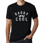 Meeste vintage T-s&auml;rk Graafiline T-s&auml;rk Daddy Cool Deep Black XS must