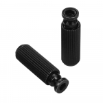 2 TK metallist elektrikitarri Tremolo silla naastud ankrud kruvid l&auml;bim&otilde;&otilde;t 8 mm tarvikud Pack of 2 h&otilde;be