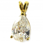Les Tr&eacute;sors De Lily [A3222] &ndash; kullatud  Crystal Drop  ripats kuld