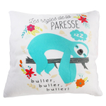 Les Tr&eacute;sors De Lily [Q7725] - Disainer padi 'Paresseux' sinine (Laziness buller buller buller reeglid!) - 40 cm sinine