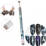 Kuulus Beautyful Lady Eye Magnetic Stick Magnet Board 3D efektiga UV geellaki k&uuml;&uuml;nte manik&uuml;&uuml;ri t&ouml;&ouml;riist