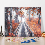 DIY v&auml;rvid numbrite j&auml;rgi &otilde;limaali komplekt L&otilde;uend DIY &otilde;limaal numbrite j&auml;rgi Seinakunsti kaunistused kodukinki kunstiks ja hobideks 40x50cm no frame