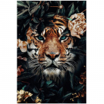 T&auml;ielik 5D teemantmaaling Loomade maastik Teemanttikandid T&auml;ielik Anime Ristpistekomplektid Kodukaunistus K&auml;sitsi valmistatud kingitus Round 20x30cm