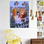 Teemanttikandid 5D DIY Teemantmaaling Mere&auml;&auml;rne maastik Ristpistes Mosaiik Kodukaunistus Full Round 20X30CM