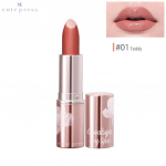 Cute Press Goodbye Dry Lips Moisturizing Lip Cream 3.7 g. - Thai Cosmetic Make Up 01 Teddy