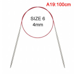43/60/120 cm kudumisvardad roostevabast terasest isetehtud s&otilde;rmus heegeln&otilde;elaga kampsun 4mm*100cm