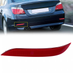 Auto kaitseraua helkuri tuli vasak parem pool v&otilde;i BMW 5. seeria E60 sedaan 2003-2007 Pre-facelift right