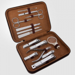 777 Kolm seitse h&otilde;bedast k&uuml;&uuml;nek&auml;&auml;rid, 13 osaline ilukomplekt TS-6500C, valmistatud Koreas