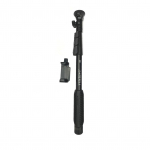 YUNTENG kaasaskantav pikendatav selfie stick alumiiniumsulamist k&auml;eshoitav monopod 1/4-tollise kruviga must