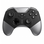 VAORLO Wireless Switch Pro kontroller l&uuml;litile, telefonile, tahvelarvutile, arvutile, telerile, l&uuml;liti juhtkangi tugi Bluetoothi/juhtmega/2,4G &uuml;henduse LED-ekraanile must