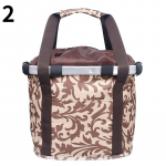 Kokkupandav jalgratta esitoru kott veekindel jalgratta juhtraud korvipakk Jalgratta esiraam Jalgrattatarvikud Jalgrattakorvid, 1 tk 2