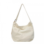 &Uuml;he &otilde;laga p&otilde;ikkott meeste/naiste kangast kott &Otilde;pilasklassi kott suure mahutavusega vabaajakott one Size valge