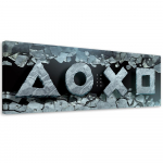 L&otilde;uendiprint Abstract kontroller 90x30 mitmev&auml;rviline