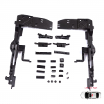 ESR23 katuseluugi hoidiku t&otilde;stenurga luugi jooksikute remondikomplekt 1247820512 Mercedes W124 S124 190 W201 jaoks