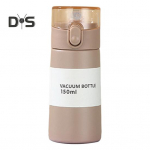 150/250 ml kandetrossiga termokruus &Uuml;he nupuga avatav praktiline joogin&otilde;u &Uuml;likompaktne armas isoleeritud tass 150ML must