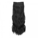 MISS WIG Naiste mood, pikad lainelised blondid juuksepikendused, 4 t&uuml;kki, s&uuml;nteetilisest kiust, looduslikust lainelisest n&auml;htamatud juuksed 22 Inch