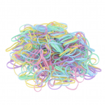 Plastikust juuksesidemed V&auml;rvilised paksud elastsed juuksepaelad v&auml;ikelastele t&uuml;drukutele lastele juuste kujundamiseks