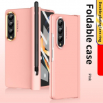 P&otilde;rutuskindel luksuslik S pliiatsihoidja telefoni&uuml;mbris Samsung Galaxy Z Fold 4 5g Fold4 karastatud klaasist kile Samsung Z Fold4 &uuml;mbriste jaoks for Samsung Z Fold 4 lilla