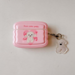 Ins Imd Puppy Dog ripats v&otilde;tmehoidja multikas juhtmevaba Bluetoothi ​​laadimiskarp Apple Airpod 3 1 2 Pro 2. roosa k&otilde;rvaklappide &uuml;mbrisele For Airpods 1 2