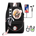 Anime Bookbag Unisex koolikotid poistele t&uuml;drukutele Mochilase multifilmide printimine s&uuml;learvuti kotikott Teismeliste seljakott Tagasi kooli seljakott