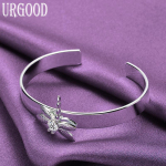 925 Sterling h&otilde;be AAA tsirkoon Dragonfly k&auml;ev&otilde;ru Moe ehted