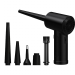 1 komplekt suru&otilde;hupuhastit kasutatakse arvuti klaviatuuri USB laadimiseks kaasaskantava elektrilise tolmuimeja juhtmevaba puhuri YSL jaoks must