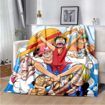 Anime &uuml;hes t&uuml;kis 3D prinditud kunst fliisist tekk vooditele Matka piknikule paks tekk Moodne voodikate fliisist tekk 180x230cm