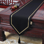 Uus Hiina Zeni stiilis Laua Lipp Elutuba T&auml;ispuidust teelaud Lipp S&ouml;&ouml;gilaud TV Kapp Katteriie Laudlina 33*100cm