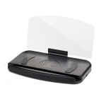 Mobiiltelefoni hoidik Hud Auto Head Up Display Navigatsiooniprojektor GPS-projektori kinnitusklamber Hoidik With charging must
