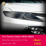 Toyota Camry 2018-2023 autole v&auml;limine PPF kaitsekile Esitulede kriimustuskaitse TPU l&auml;bipaistev kile suitsune must B Black