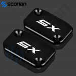 For KTM 125 150 250 SX 125SX 150SX 250SX Motorcycle Accessories Brake Fluid Tank Cap luid Reservoir Cover 2016 - SX LOGO Black