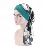 Naiste tr&uuml;kitud lipsueelne pear&auml;tt elastne naiste turban v&auml;hk keemiline m&uuml;ts juuste v&auml;ljalangemise vastu, kate peakattega peakate Stretch bandaan