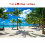 Kohandatud 3D-fototapeet mere&auml;&auml;rne kookosp&auml;hklipuu rannamaastik Seinatapeet Elutoa tapeet Papel De Parede 3D Paisagem 300cm (W) x 200cm (H)