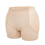 Fake Ass polsterdatud alusp&uuml;ksid naistele tagumikku t&otilde;stvad l&uuml;hikesed p&uuml;ksid &otilde;mblusteta puusa suurendav aluspesu vormiv riietus poiste l&uuml;hikesed ohutusp&uuml;ksid seelikualuste jaoks XL beež