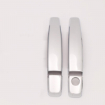 For Vauxhall Holden Opel Tigra TwinTop B ASTRA GTC CORSA TIGRA ADAM 2004-2009 chrome silver car side door handle cover without smart entry