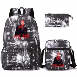 3 tk/komplekt Anime seljakott poistele T&uuml;drukutele Kerged kotid Lastele Koolikott Koolikott Kawaii &Uuml;li&otilde;pilaste seljakott