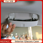 Auto p&auml;ikeseprillide hoidja prillide &uuml;mbris autole Volkswagen VW Tiguan Passat B8 Golf 7 MK7 Touran 2016 - Hoiukast