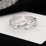 H&otilde;bedane ebakorrap&auml;rane &otilde;&otilde;nes kahejooneline geomeetriline s&otilde;rmus naissoost lihtne unikaalne disain mood reguleeritav 01